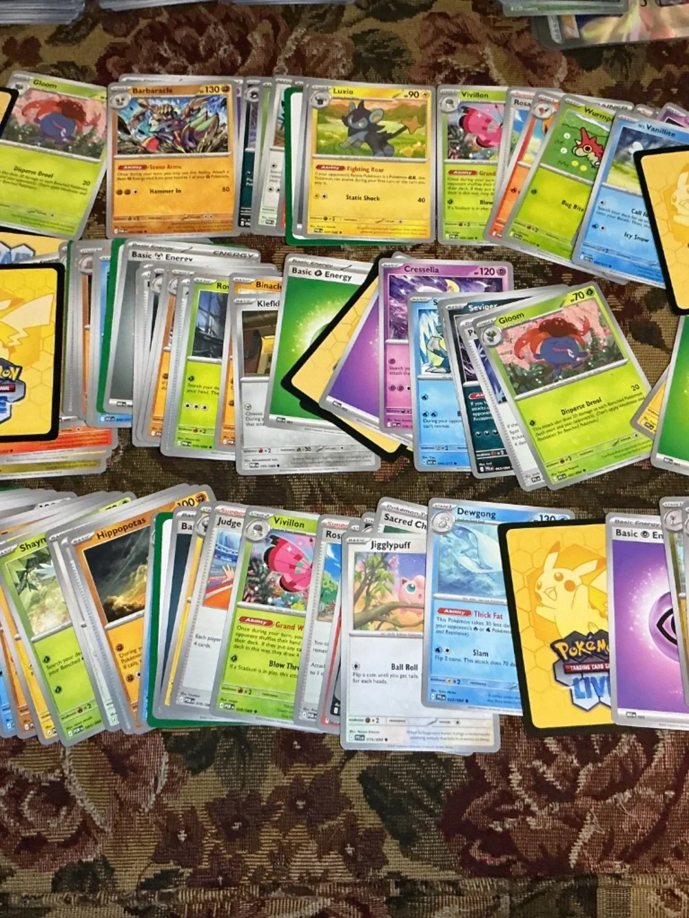 Pokemon Bulk Card Lot of 115 cards from the 2020s